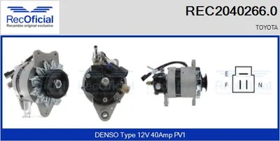 Alternador Toyota LAND CRUISER · Toyota LAND CRUISER Pickup