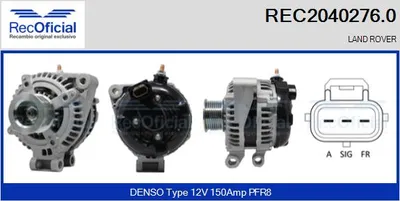 Alternador Land Rover RANGE ROVER SPORT I
