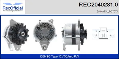 Alternador Toyota COROLLA Hatchback · Toyota COROLLA · Toyota CORONA Hatchback