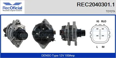 Alternador Toyota YARIS