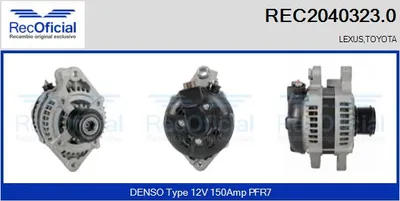 Alternador Lexus GS · Lexus IS II