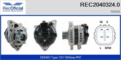 Alternador Toyota FJ CRUISER