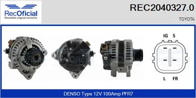 Alternador Toyota CAMRY Saloon