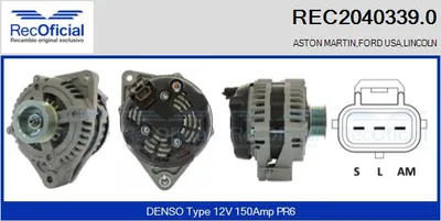 Alternador Aston Martin VANTAGE Vantage · Aston Martin VANTAGE Volante