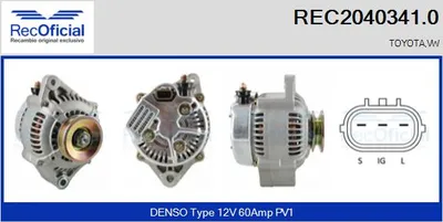 Alternador Vw TARO · Toyota 4 RUNNER I