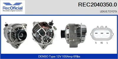Alternador Lexus GS · Lexus LS