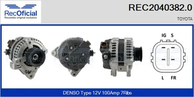 Alternador Toyota AVENSIS