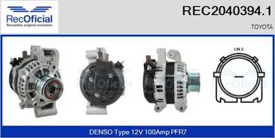 Alternador Toyota AURIS · Toyota AURIS Estate