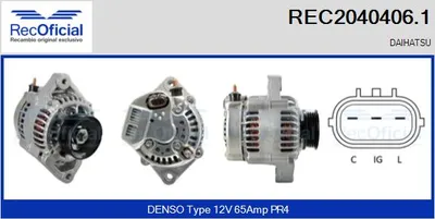Alternador Daihatsu COPEN