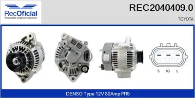 Alternador Toyota CELICA Coupe
