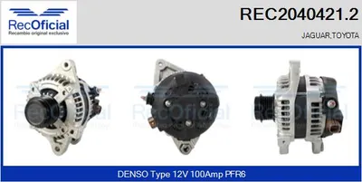Alternador Toyota RAV 4 III · Toyota AURIS · Toyota AVENSIS Saloon