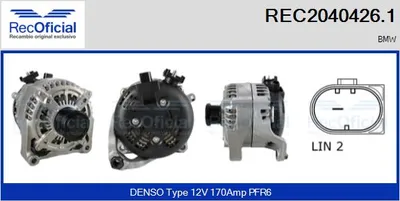 Alternador Bmw Z4 Roadster · Bmw X1 · Bmw 5