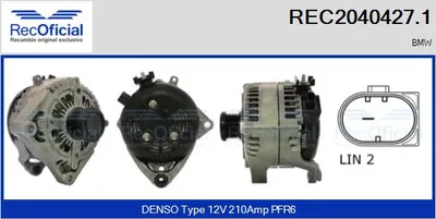 Alternador Bmw Z4 Roadster · Bmw X1 · Bmw 5
