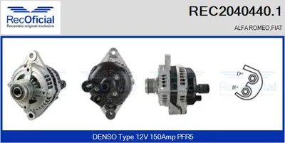 Alternador Alfa Romeo GIULIETTA