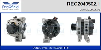Alternador Saab 9-5 · Cadillac SRX
