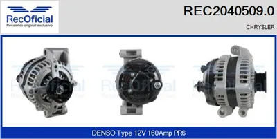 Alternador Chrysler 300C · Chrysler 300C Touring · Dodge CHARGER
