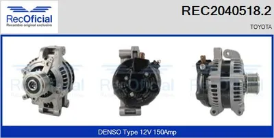 Alternador Toyota RAV 4 IV