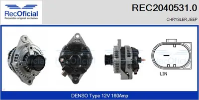 Alternador Jeep COMPASS · Jeep CHEROKEE