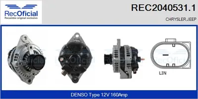 Alternador Jeep COMPASS · Jeep CHEROKEE