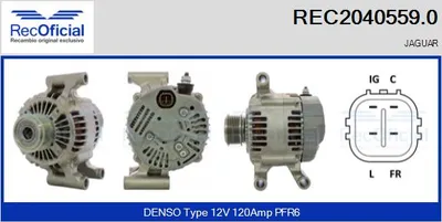 Alternador Jaguar S-TYPE II
