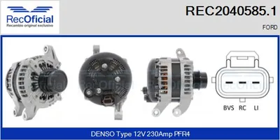 Alternador Ford S-MAX · Ford GALAXY III