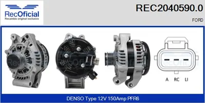 Alternador Ford MONDEO V Turnier · Ford MONDEO V Hatchback