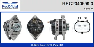 Alternador Chrysler PT CRUISER