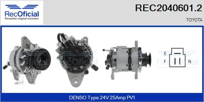 Alternador Toyota LAND CRUISER