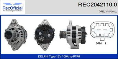 Alternador Opel INSIGNIA A · Opel INSIGNIA A Saloon · Opel INSIGNIA A Sports Tourer