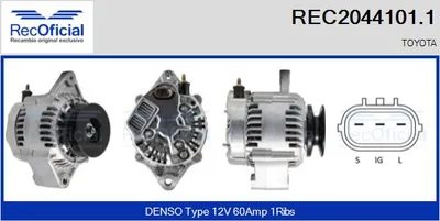 Alternador Toyota HIACE IV Bus