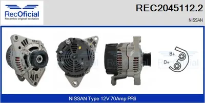 Alternador Nissan MICRA II
