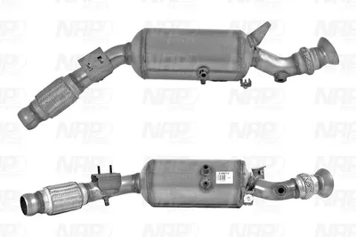 Filtro de partículas NAP carPARTS CAD10352