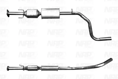 Catalizador Fiat STILO · Fiat STILO Multi Wagon · Fiat BRAVO II