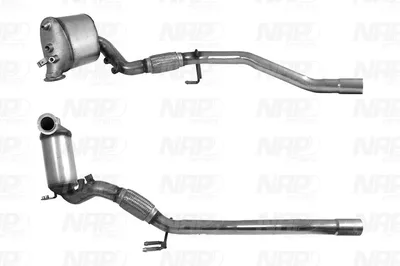 Filtro de partículas Audi A3 · Audi A3 Sportback · Seat ALTEA
