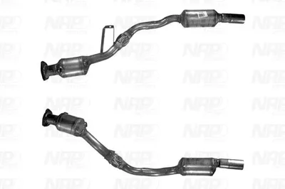 Catalizador NAP carPARTS CAK10037