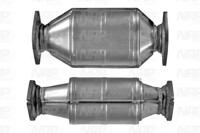 Catalizador NAP carPARTS CAK10972
