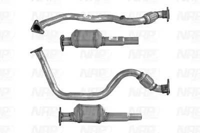 Catalizador NAP carPARTS CAK10991