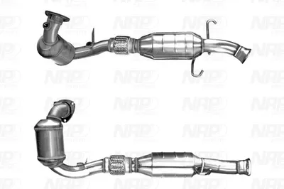 Catalizador NAP carPARTS CAK11029