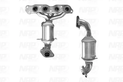 Catalizador NAP carPARTS CAK11241