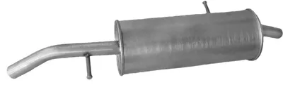 Silenciador posterior Citroën C3 I · Citroën C3 Pluriel · Citroën C2