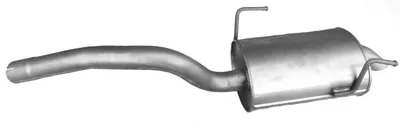 Silenciador posterior Peugeot 807 · Citroën C8 · Lancia PHEDRA