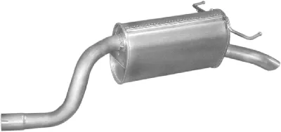Silenciador posterior Fiat PUNTO · Fiat PUNTO Hatchback Van · Fiat IDEA