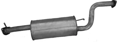 silenciador del medio Mitsubishi PAJERO III