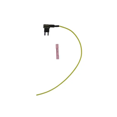 Sicherungshalter für Mini-Flachstecksicherung - Gelb - 7,5 A