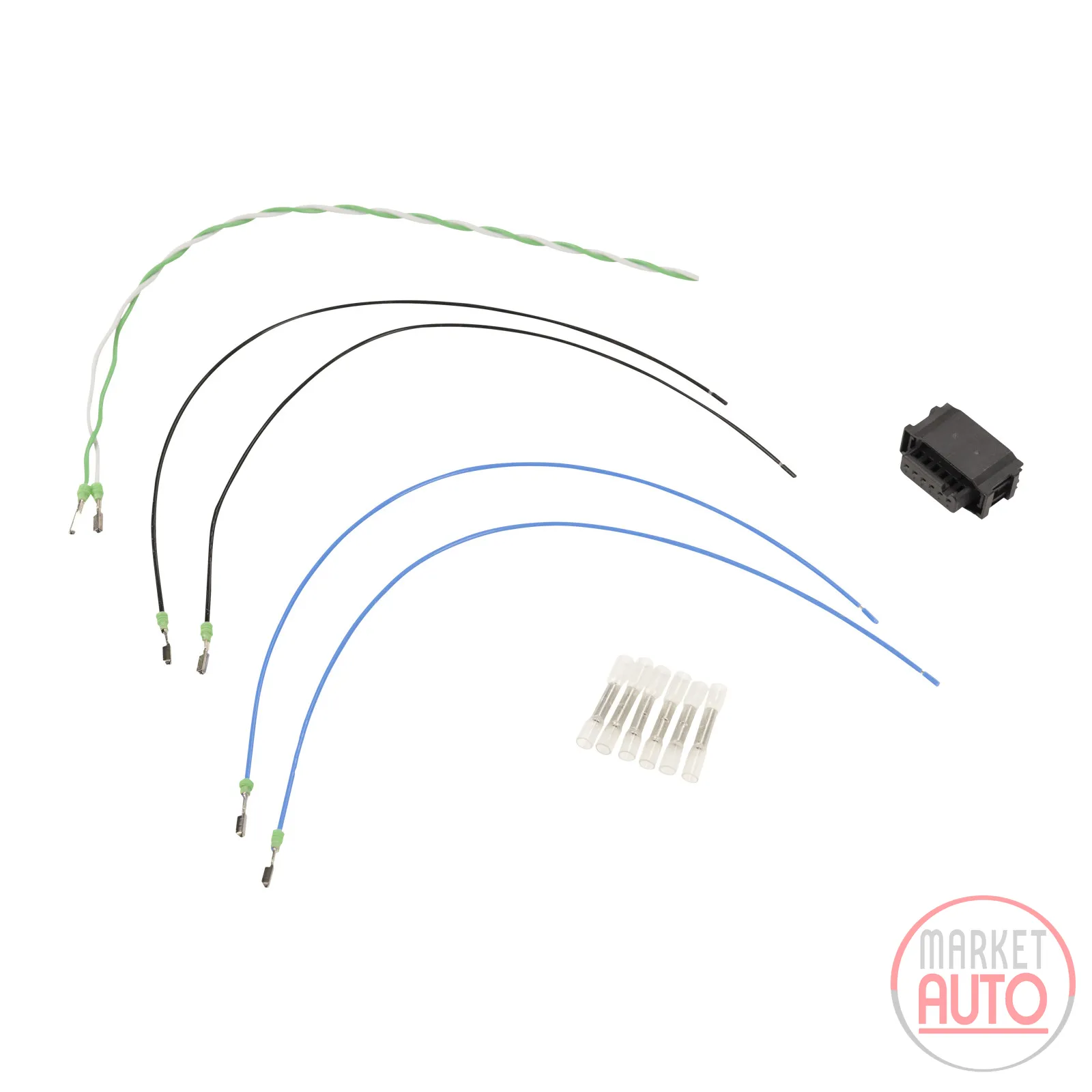 Reparatursatz Kabelbaum Totwinkelassistent (Sensor links) - 6 adrig