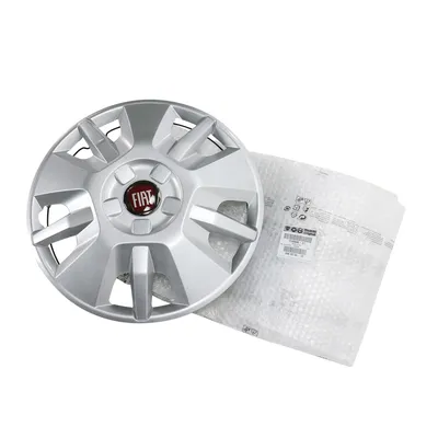 Radkappe 15 Zoll Felge Emblem Rot