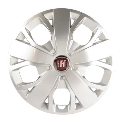 Radkappe 16 Zoll Felge Fiat Emblem Rot