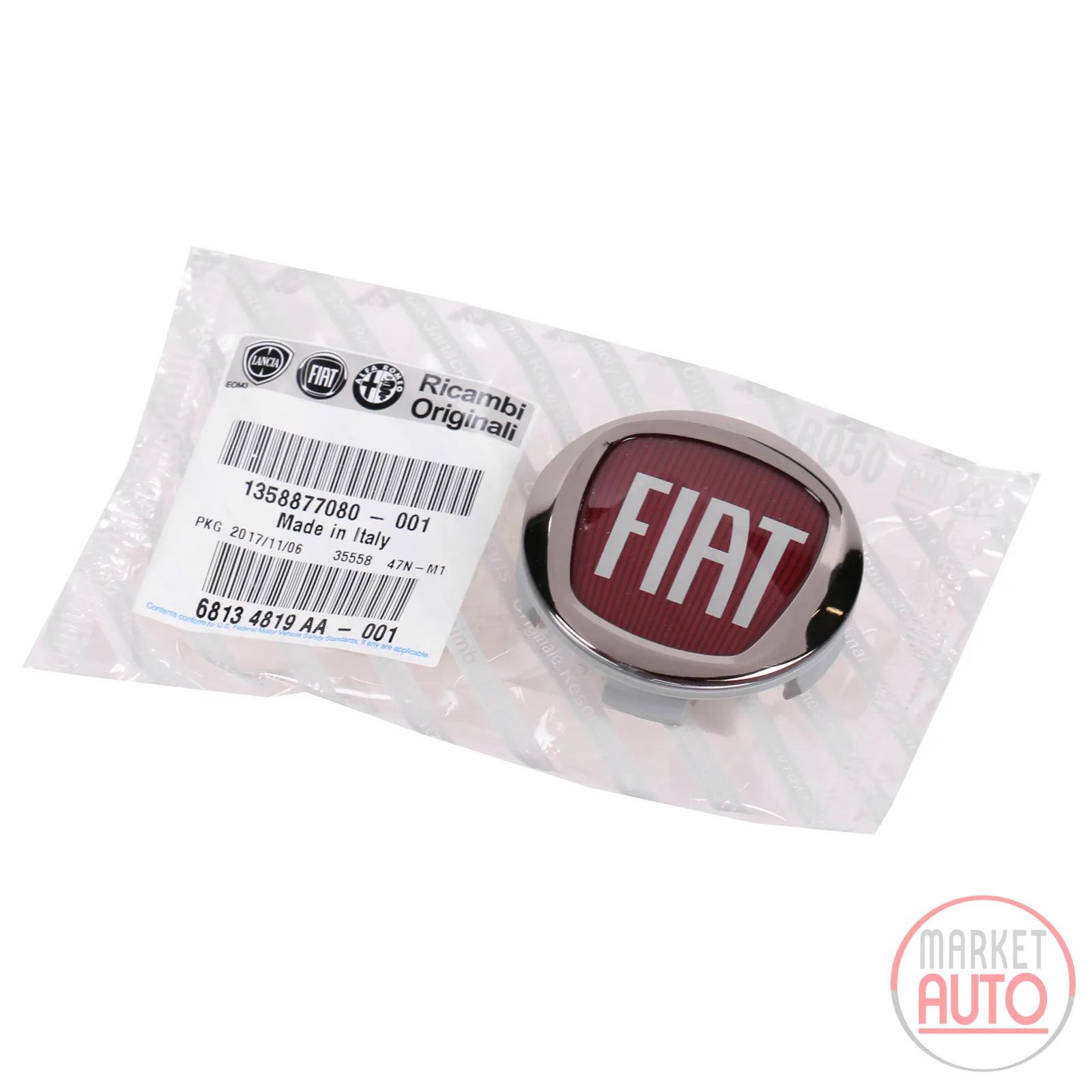 Radnabendeckel ORIGINAL Fiat ab Bj,09/2007