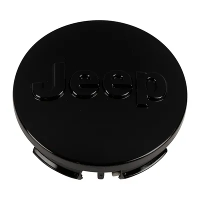 Radnabendeckel "Gloss Black" original Jeep