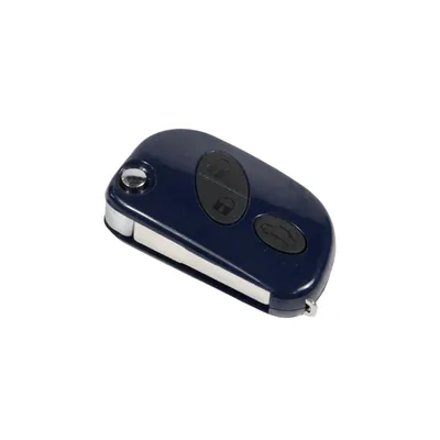 Rep. Key Schlüssel Cover klappbar *Blau/Silber*